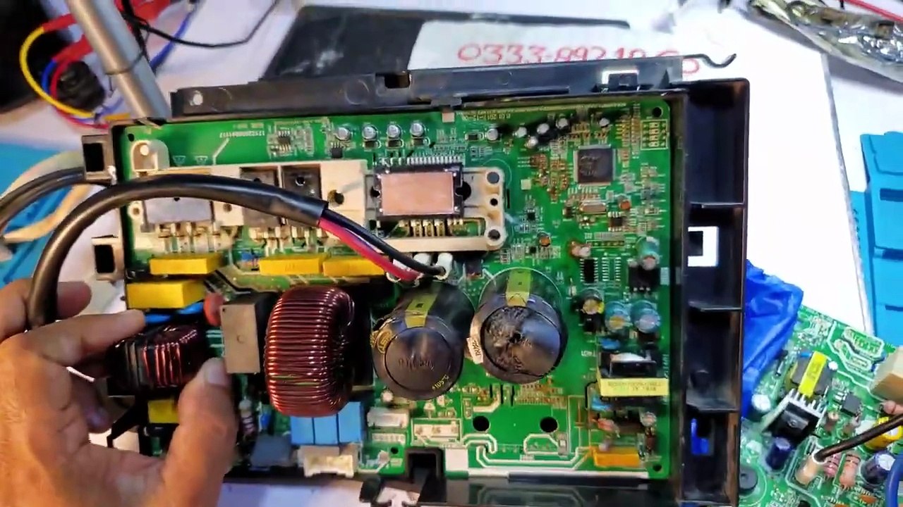 How To Fix PEL Dawlance DC inverter AC E1 Error Code # 436  #DcinverterAcpcb #PCBcourse