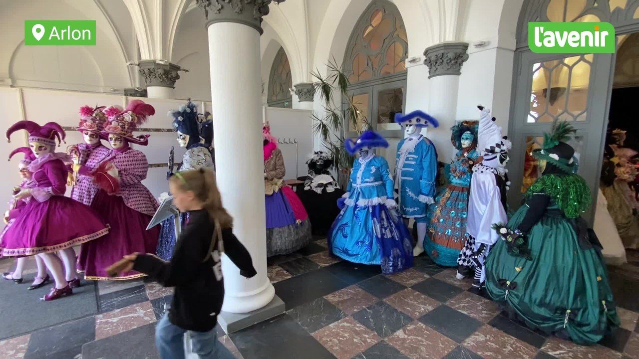 Le carnaval de Venise s’est invité dans les rues et sur les places de la ville d’Arlon
