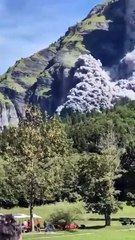 Massive Landslide in Sixt-Fer-à-Cheval, Haute-Savoie, France: 12,000 m³ of Rock Collapses from 1,300m Altitude
