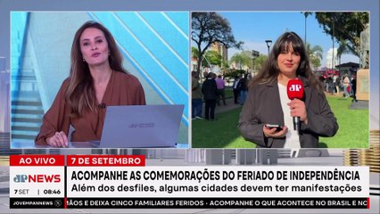 Desfile do 7 de setembro em SP deve contar com mais de 5 mil pessoas