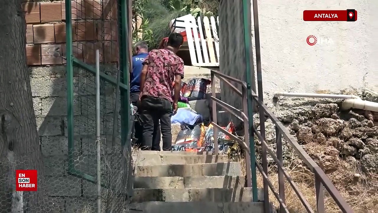 AAntalya'da gürültüyü devrilen kedi köpek maması zannettiler gerçek sabah ortaya çıktı