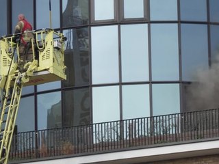 Großeinsatz in London: Ehemaliger BBC-Hauptsitz brennt