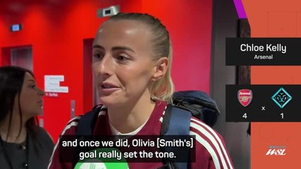 Kelly lauds the 'special talent' of history-maker Olivia Smith