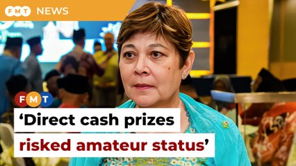 Marina Chin clarifies National Sports award cash incentives in her era