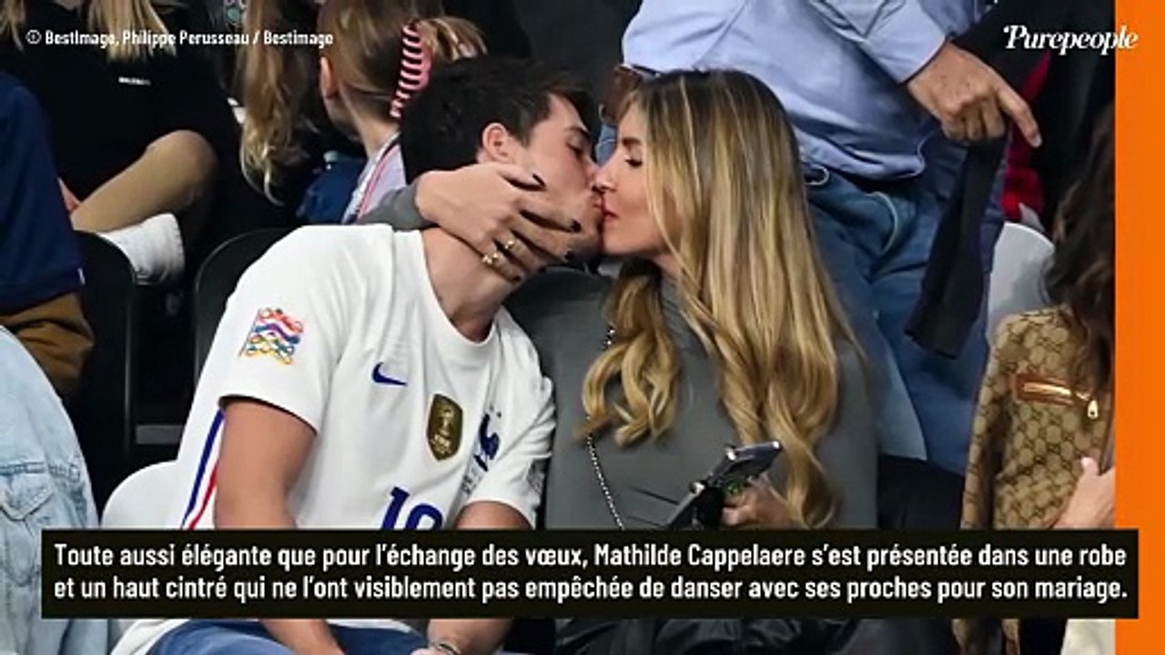 Dans les coulisses du mariage de Dylan, le fils de Didier Deschamps, et Mathilde : la mariée a opté pour une tenue confortable et chic lors d'une soirée très festive