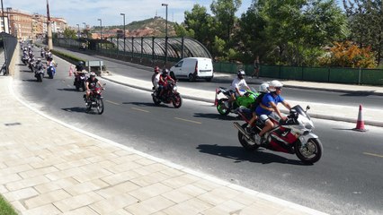 DESFILE FINAL CONCENTRACION MOTOS TERUEL 7 SEPTIEMBRE