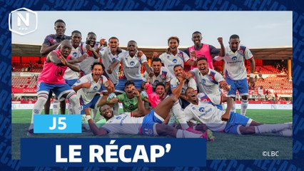 Résumé Excitant de la J5 de la National 2025-2026 ⚽