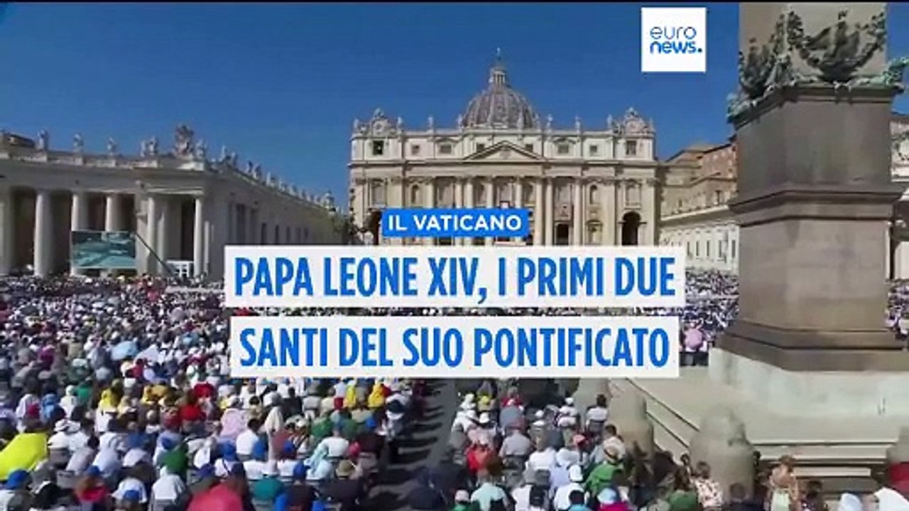 Papa Leone XIV proclama santi Carlo Acutis e Pier Giorgio Frassati