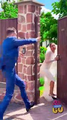 Disguised Bride Makes a Sneaky Escape! 😂💍