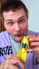 Banana Snack Gone Horribly Wrong 🤢