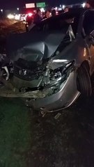 Três ficam feridos após colisão entre três veículos em Cruzeiro do Oeste, na PR-323