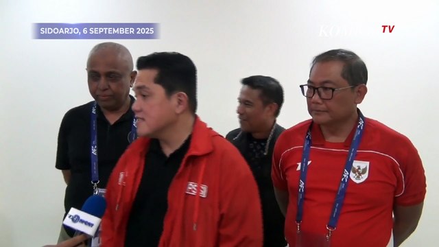 Ketum PSSI Erick soal Laga Penentuan Timnas Indonesia Vs Korsel di Kualifikasi Piala Asia U-23