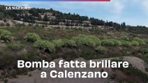 Bomba fatta brillare a Calenzano