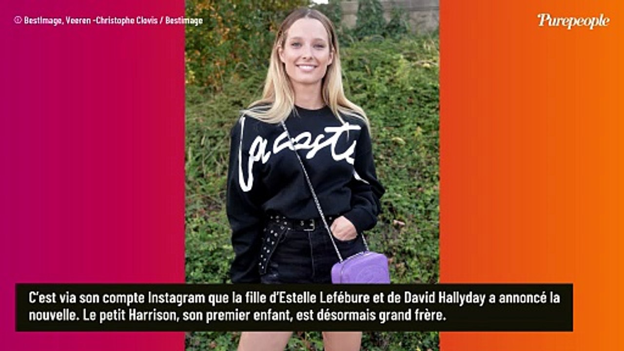 Ilona Smet est maman pour la 2e fois ! La fille d'Estelle Lefébure et David Hallyday poste une photo de son bébé lors d'une balade