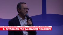 Bruno Retailleau fait sa rentrée politique