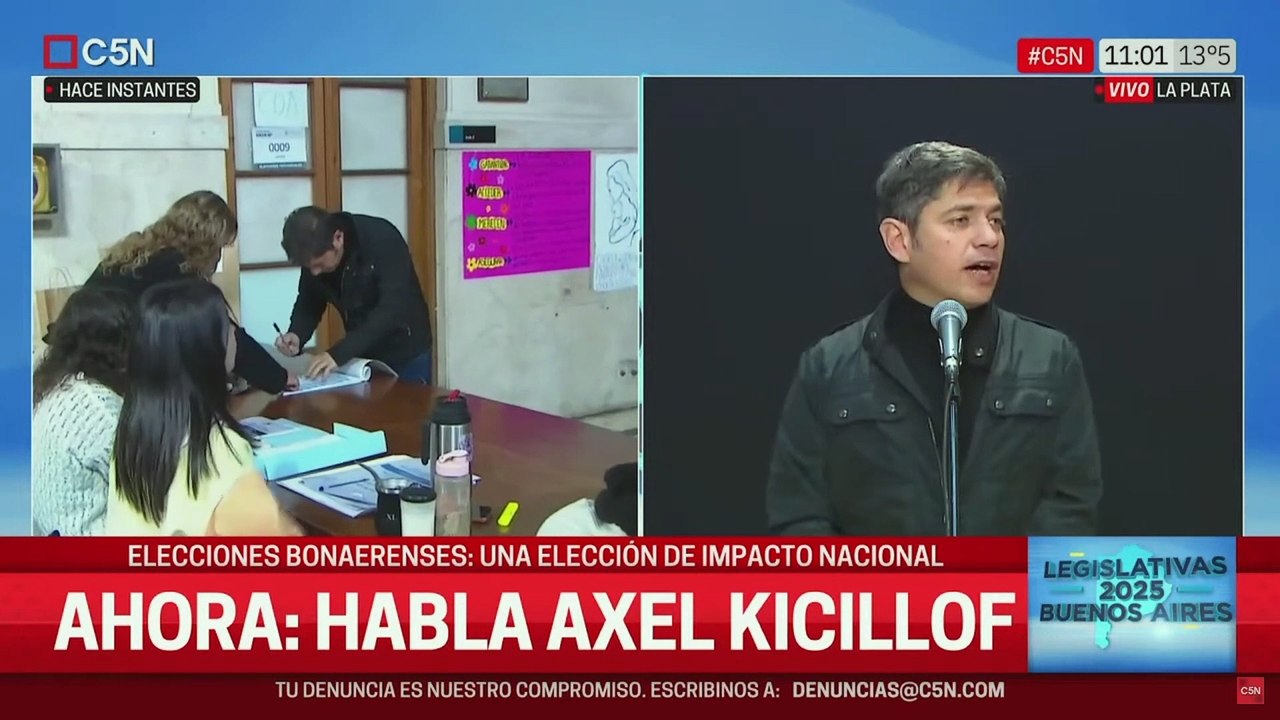 Kicillof: "Esperamos que todo se tenga en cuenta, que se vote a conciencia"
