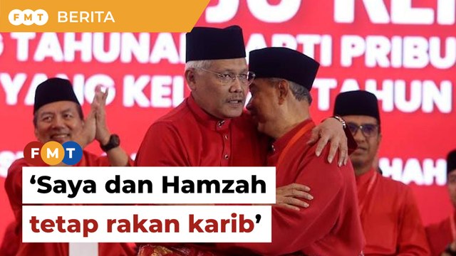 Hamzah dan saya tetap rakan karib, kata Muhyiddin