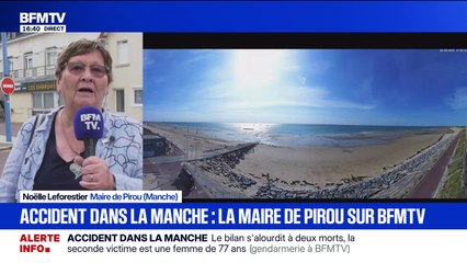 Accident dans la Manche: "Nous sommes choqués et meurtris", indique la maire de Pirou, Noëlle Leforestier
