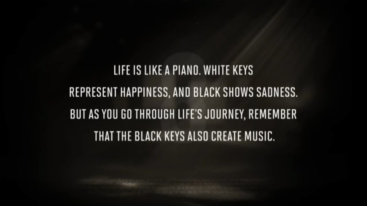 Life Is Like A Piano | Motivational Quotes | Success Quotes