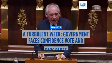 Vote of confidence and calls for blockades: a turbulent week ahead in France