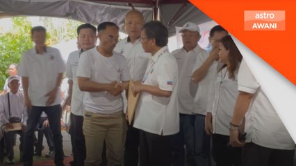 Sokongan masyarakat KDMR kepada warisan mula meningkat - Shafie