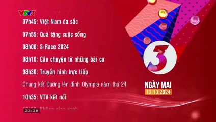 [Chung kết năm Olympia năm thứ 24] GTCT VTV3 ngày mai 13_10_2024
