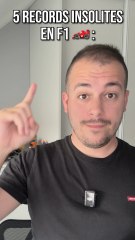 5 records insolites en F1 🔥
