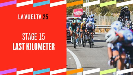 Exciting Finish Line! Last Km of Stage 15 - La Vuelta 2025 🚴‍♂️