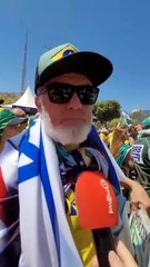 Sete de Setembro Brasília: Bolsonarista exibe cartaz em Inglês e manda recado para Donald Trump