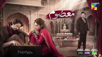 Masoom Episode 5 - Imran Ashraf & Sonya Hussyn, Sponsors_ Leather Galleria & Happilac Paints