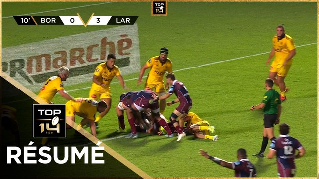TOP 14 Saison 2025-2026 J01 - Résumé Union Bordeaux - Bègles - Stade Rochelais