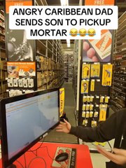 Angry Caribbean dad sends son to pick up Car motor from autozone prank.😂😂😂