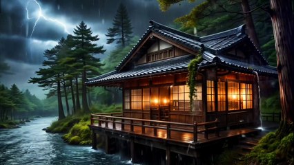 Let the Storm Wash Over You om Rain & Thunder Sounds ASMR