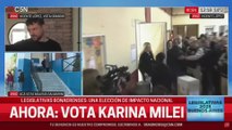 Así votaba Karina Milei