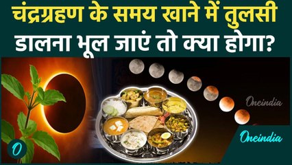 Chandra Grahan 2025: चंद्र ग्रहण के दौरान खाने में तुलसी पत्ता डालना भूल जाएं तो क्या करना चाहिए
