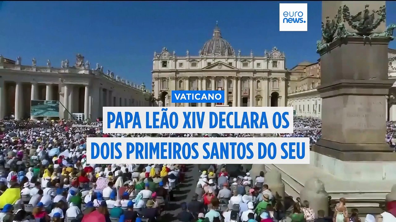 Papa Leão XIV proclama santos Carlo Acutis e Pier Giorgio Frassati