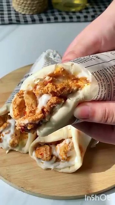 Chicken Shawarma Recipe | Easy Homemade Shawarma Roll | عربی چکن شاورما