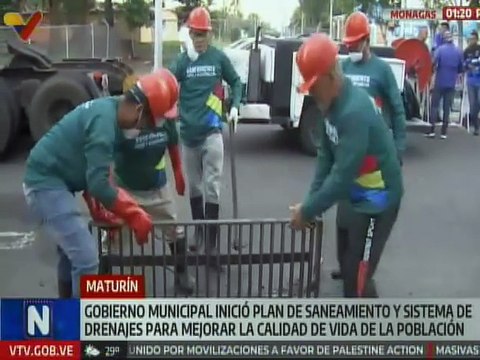 Monagas | Gobierno local implementa plan de saneamiento de drenajes en Maturín