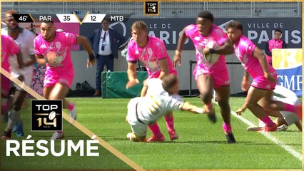 TOP 14 Saison 2025-2026 J01 - Résumé Stade Français Paris - US Montauban