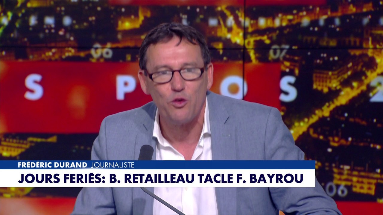 Frédéric Durand : «L’idée de supprimer deux jours fériés ne pouvait être qu’impopulaire»