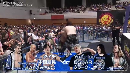 Taichi, TAKA Michinoku & Tomoaki Honma vs. Clark Connors, OSKAR & Yuto-Ice: NJPW Yuji Nagata Produce Blue Justice XVI (9/7/2025)