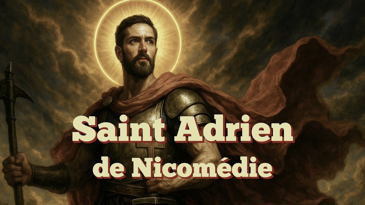 Saint Adrien de Nicomédie (8 septembre) Saint patron des soldats et des bouchers