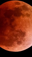 Las imágenes del eclipse lunar