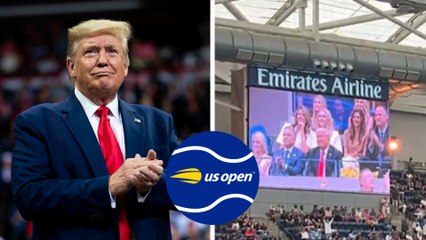 US Open: Donald Trump es abucheado en plena final de tenis entre Sinner y Alcaraz