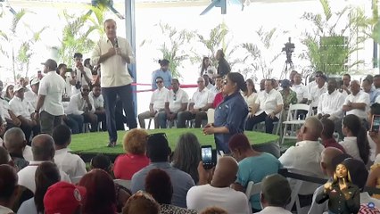 Entrega de terrenos, Abinader en Puerto Plata