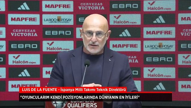 İspanya Milli Takımı Teknik Direktörü Luis de la Fuente'den oyuncularına övgü: Dünyanın en iyileri