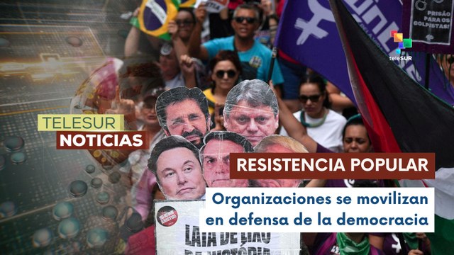 Movilizaciones populares en Brasil rechazaron amnistía para bolsonaristas