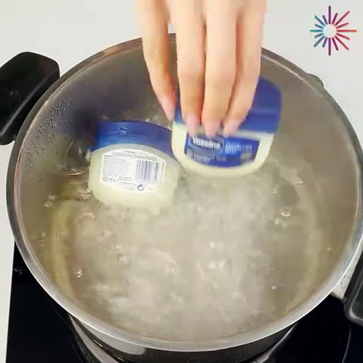 DIY perfume hack with Vaseline
