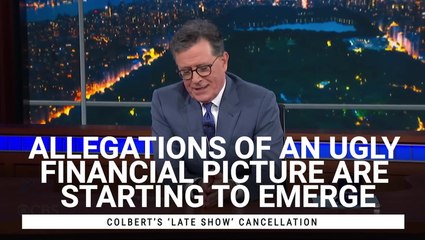 As The Writers Guild Calls For An Investigation Into Colbert’s Late Show Cancellation, Allegations Of An Ugly Financial Picture Are Starting To Emerge