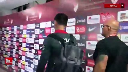 İspanya maçının ardından oyuncular stadyumdan ayrıldı